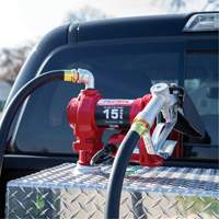 12V DC Fuel Transfer Pump with Nozzle Sidevic Inc.