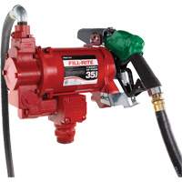 115/230V AC Fuel Transfer Pump with Nozzle Sidevic Inc.