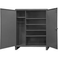 Vestiaire tr&egrave;s robuste, Acier, 60" la x 24" p x 78" h, Gris Sidevic Inc.