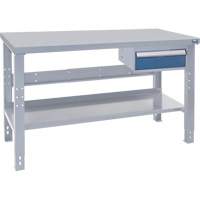 Industrial Duty Workbench, 72" W x 36" D x 34" H, 1000 lbs. Capacity Sidevic Inc.