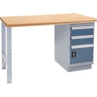 Industrial Duty Workbench, 36" W x 72" D x 34" H, 1000 lbs. Capacity Sidevic Inc.