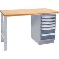 Industrial Duty Workbench, 36" W x 72" D x 34" H, 1000 lbs. Capacity Sidevic Inc.