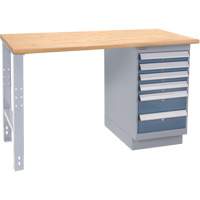 Industrial-Duty Workbench, 1000 lbs Cap., 72" W x 36" D, 34" H Sidevic Inc.