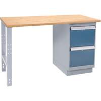 Industrial-Duty Workbench, Door w/ Drawer Combination, 1000 lbs Cap., 60" W x 36" D, 34" H Sidevic Inc.