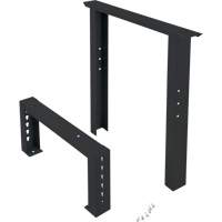 Industrial Duty Leg for Workbench, Steel, 24" D x 34" H, Single Sidevic Inc.