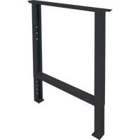 Industrial Duty Leg for Workbench, Steel, 30" D x 34" H, Single Sidevic Inc.