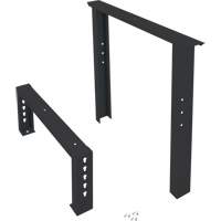 Industrial Duty Leg for Workbench, Steel, 30" D x 34" H, Single Sidevic Inc.