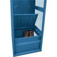 Casier pour &eacute;quipement, Acier, 24" la x 18" p x 72" h, Bleu fonc&eacute; Sidevic Inc.
