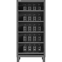 Armoire robuste &agrave; façade ouverte avec s&eacute;parateurs, Acier, 0 tiroirs, 36" x 24" x 78", Gris Sidevic Inc.