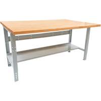 Industrial Modular Workbench, 1000 lbs. Cap., 72" W x 48" D Sidevic Inc.