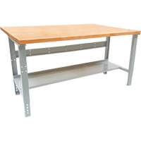 Industrial Modular Workbench, 1000 lbs. Cap., 72" W x 48" D Sidevic Inc.
