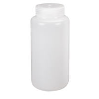 Wide-Mouth Bottles, Round, 8 oz., Plastic Sidevic Inc.