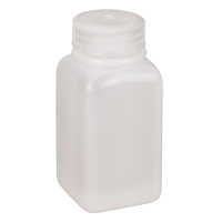 Easy-Grip Space-Saver Bottles, Square, 6 oz., Plastic Sidevic Inc.