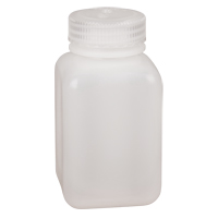 Easy-Grip Space-Saver Bottles, Square, 8 oz., Plastic Sidevic Inc.