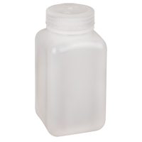 Easy-Grip Space-Saver Bottles, Square, 16 oz., Plastic Sidevic Inc.