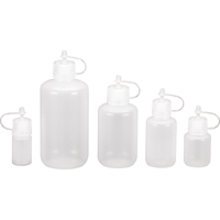 Narrow-Mouth Bottles, Round, 1/2 oz., Plastic Sidevic Inc.