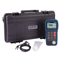 Ultrasonic Thickness Gauge, Digital Display, Ultrasound, 0.03" - 15.7" (0.65 mm - 400 mm) Range Sidevic Inc.