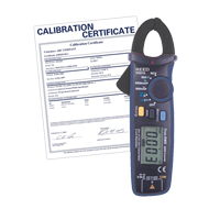 True RMS mA Clamp Meter with Calibration Certificate, AC/DC Voltage, AC/DC Current Sidevic Inc.