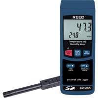 Data Logging Thermo-Hygrometer, 5% - 95% RH, 32° - 122° F ( 0° - 50°C ) Sidevic Inc.