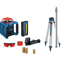 Ensemble laser rotatif horizontal auto-nivelant Revolve2000, 2000' (609,6 m), 670 N.m Sidevic Inc.