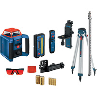 Ensemble laser rotatif horizontal/vertical auto-nivelant Revolve2000, 2000' (609,6 m), 670 N.m Sidevic Inc.