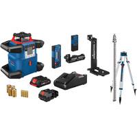 Ensemble laser rotatif horizontal/vertical auto-nivelant connect&eacute; Revolve4000, 4000' (1219,2 m), 635 N.m Sidevic Inc.