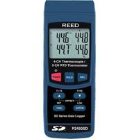 Thermom&egrave;tre &agrave; thermocouple pour enregistreur de donn&eacute;es avec certificat de calibration Sidevic Inc.