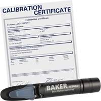 R&eacute;fractom&egrave;tre avec certificat ISO, Analogue (verre-regard)-Num&eacute;rique, Br Sidevic Inc.
