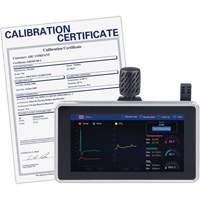 Indoor Air Quality Meter with Desktop/Wall Mount & Calibration Certificate Sidevic Inc.