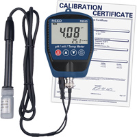 pH/mV Meter with Temperature with Calibration Certificate Sidevic Inc.