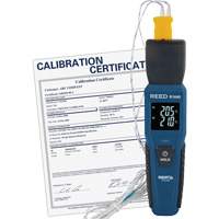 Bluetooth Smart Series Thermocouple Thermometer with Calibration Certificate, Contact, Digital, -328-2501°F (-200-1372°C) Sidevic Inc.