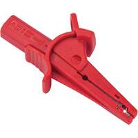 Pince crocodile rouge pour le v&eacute;rificateur disolement haute tension R5002 Sidevic Inc.