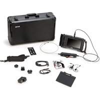 Videoscope Kit with 2-Way Articulation 4.5 mm × 1 m Long Camera Probe, 7" Display, 1024 x 600 pixels Sidevic Inc.
