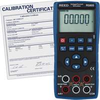 Simulateur de tension/courant avec certificat de traçabilit&eacute; Sidevic Inc.
