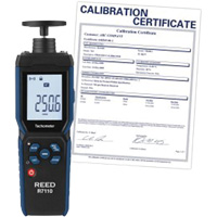 Combination Contact & Laser Photo Tachometer with Traceable Certification, Contact/Photo (Non Contact) Sidevic Inc.