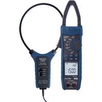 Solar Clamp Meter Kit with 18" Flexible Current Probe, AC/DC Voltage, AC/DC Current Sidevic Inc.