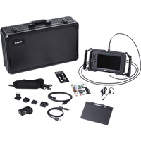 High-Performance Videoscope Kit with Dual HD Camera & Long Camera Probe, 1280" L x 720" W Display, 1024 x 600 pixels, 4.9 mm (0.19") Camera Head Sidevic Inc.