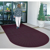 Waterhog&reg; Eco Matting, Wiper/Scraper, 3' x 6' x 3/8", Maroon Sidevic Inc.