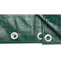 Tarp, Heavy-Duty, Green, 8' x 6' x 9 mils Sidevic Inc.