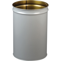 Cease-Fire&reg; Grey Smoking Receptacle Drum Sidevic Inc.