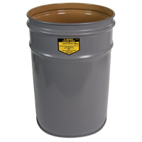 Cease-Fire&reg; Grey Smoking Receptacle Drum Sidevic Inc.