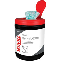 Lingettes nettoyantes &agrave; double action Wypall, 50 lingettes, 12" x 10-1/2" Sidevic Inc.