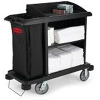 Executive Compact Housekeeping Cart Sidevic Inc.