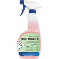 Triple Action - Cleaner, Degreaser, and Disinfectant, 750 ml, Trigger Bottle Sidevic Inc.
