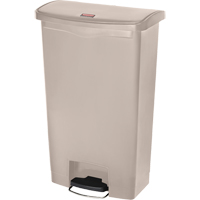 Slim Jim&reg; Waste Container, Resin, 18 US gal. Capacity Sidevic Inc.