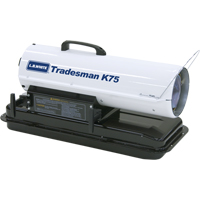 Tradesman&reg; Forced Air Heater, Fan, Kerosene, 75,000 BTU/H Sidevic Inc.