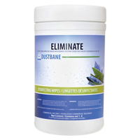 Lingettes Eliminate virucide, 7" x 8", 180 lingettes Sidevic Inc.