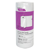 Pro Select Kitchen Towel Roll, 2 Ply, 85 Sheets/Roll, 8" W, 11" L Sidevic Inc.