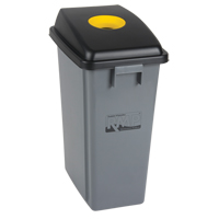 Classification des d&eacute;chets - couvercle, Couvercle ouvert, Plastique, Convient aux contenants  Sidevic Inc.