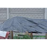 Tarp, Light Industrial Duty, Black, 6' x 8' x 8 mils Sidevic Inc.